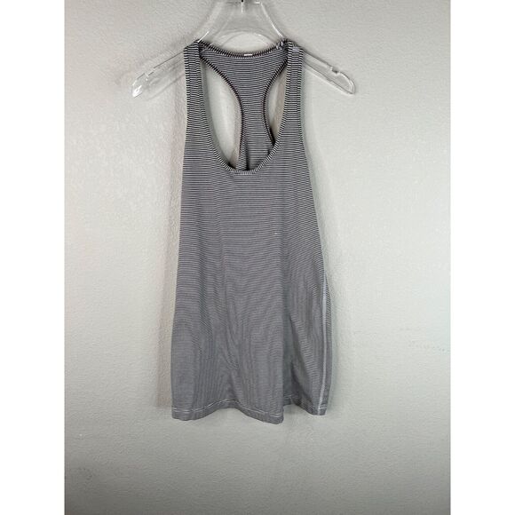 Lululemon Womens Striped Racerback Tank Top‎ Medium - Picture 1 of 13